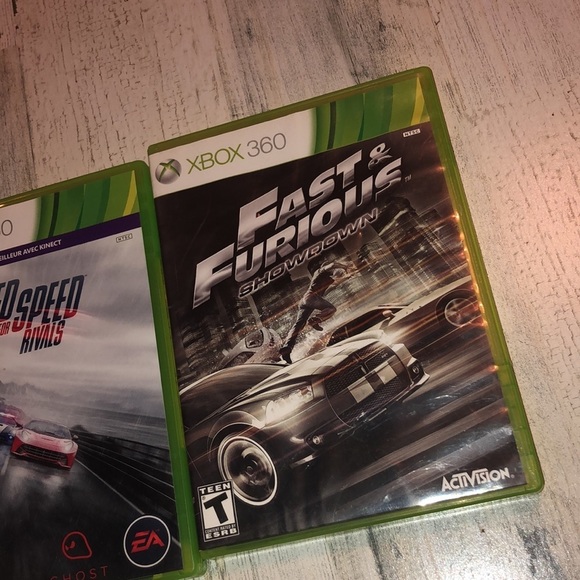 XBOX360 racing video games need for speed X2, fast & furious showdown, X… - Picture 4 of 11